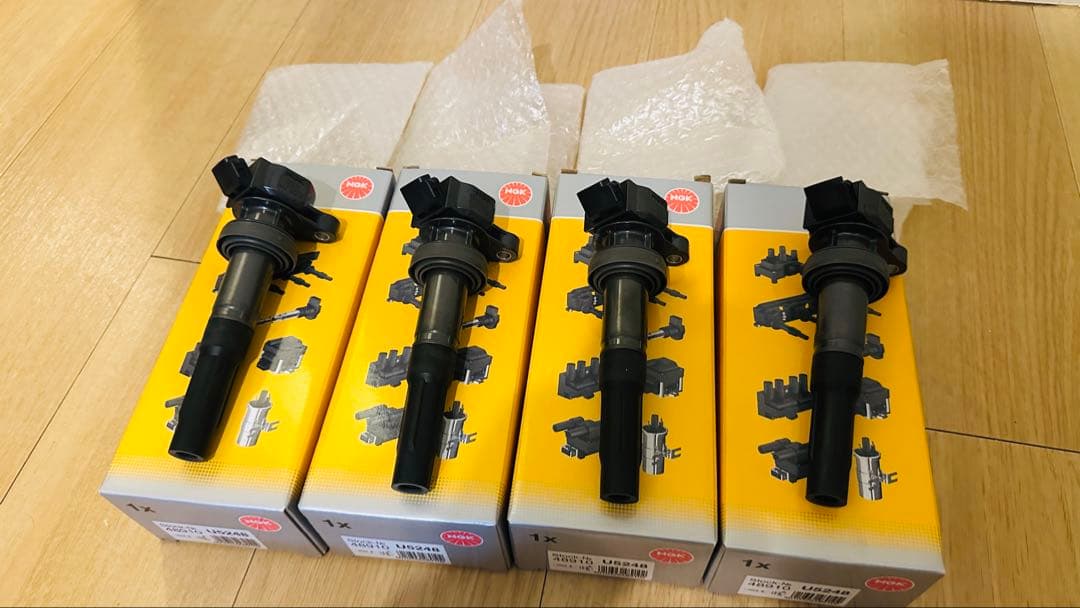 中古美品　NGK イグニッションコイル U5248 4本セット