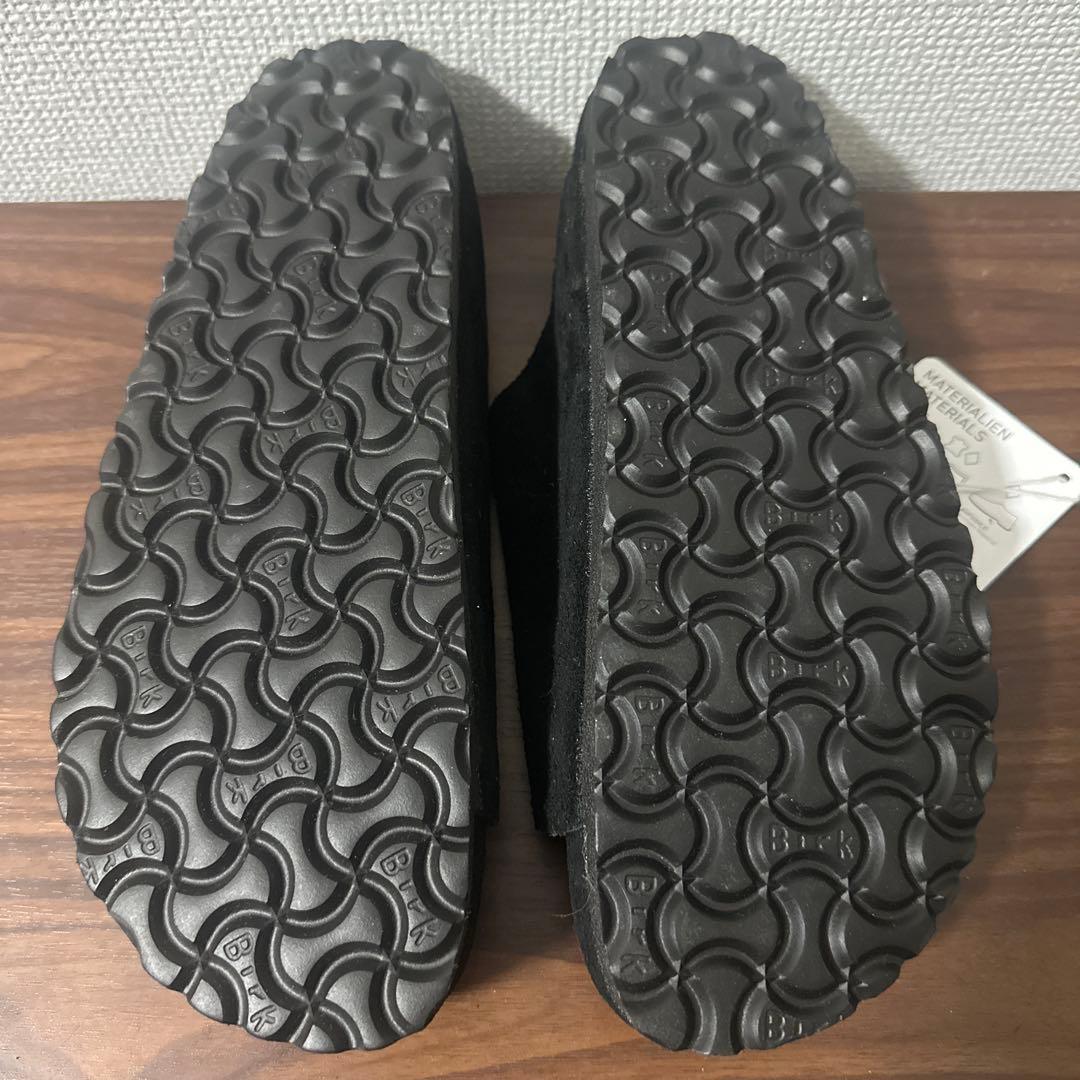 ビルケンシュトック　ビームス別注　ブラックスエード