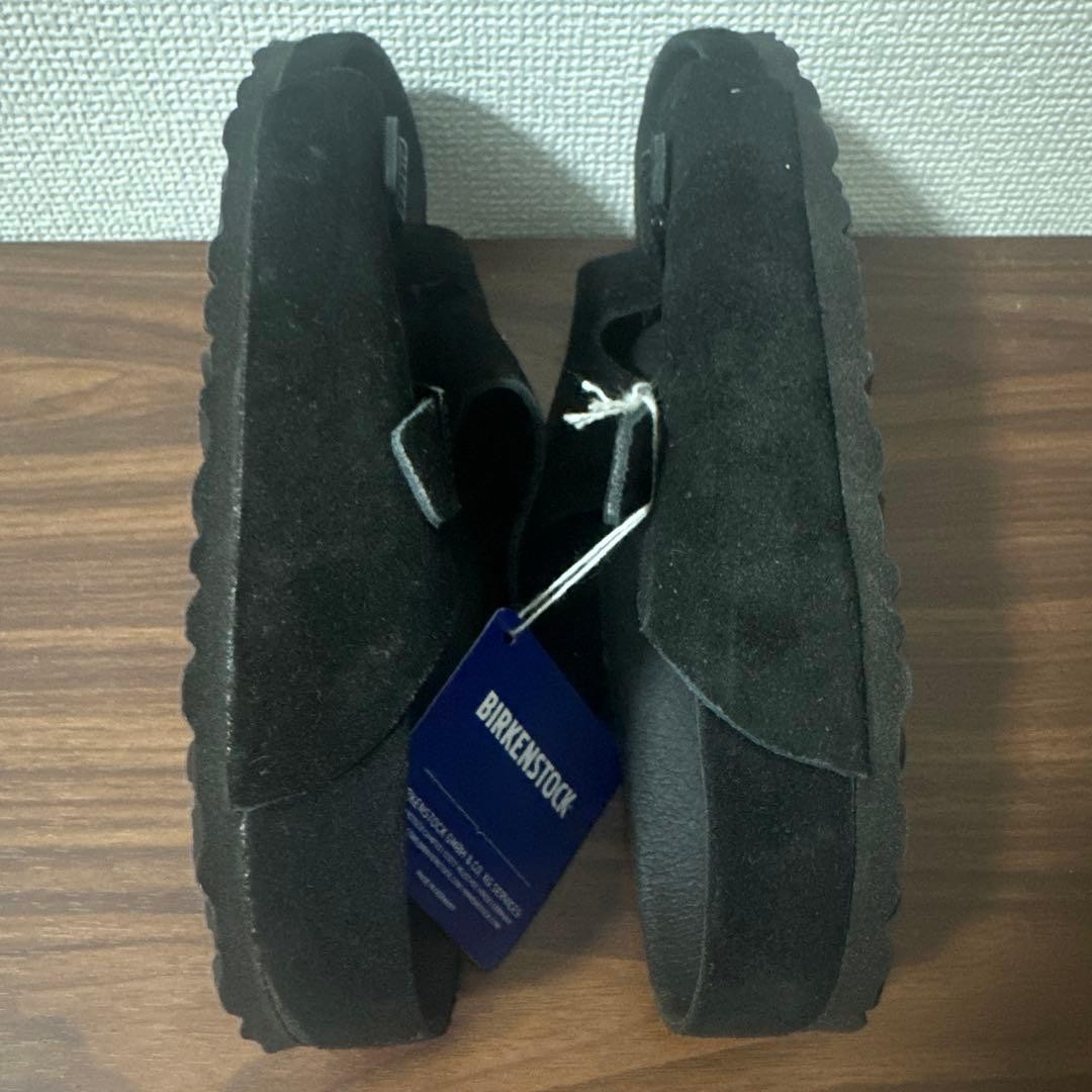ビルケンシュトック　ビームス別注　ブラックスエード