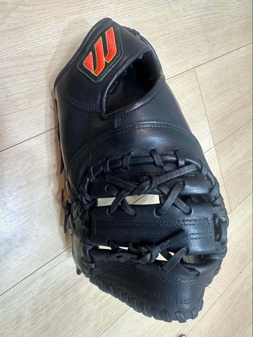 ミズノ ビューリーグ ファーストミット　軟式用　赤ビュー　ビックM 希少モデル