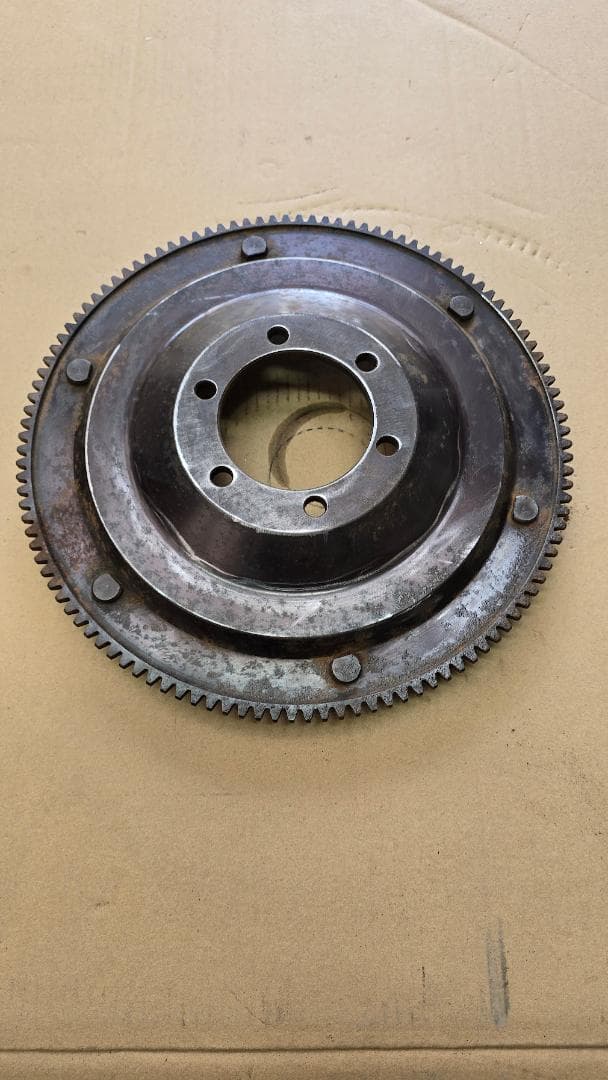 カリーナページマツダ１２Ａエンジン用社外クロモリフライホイール