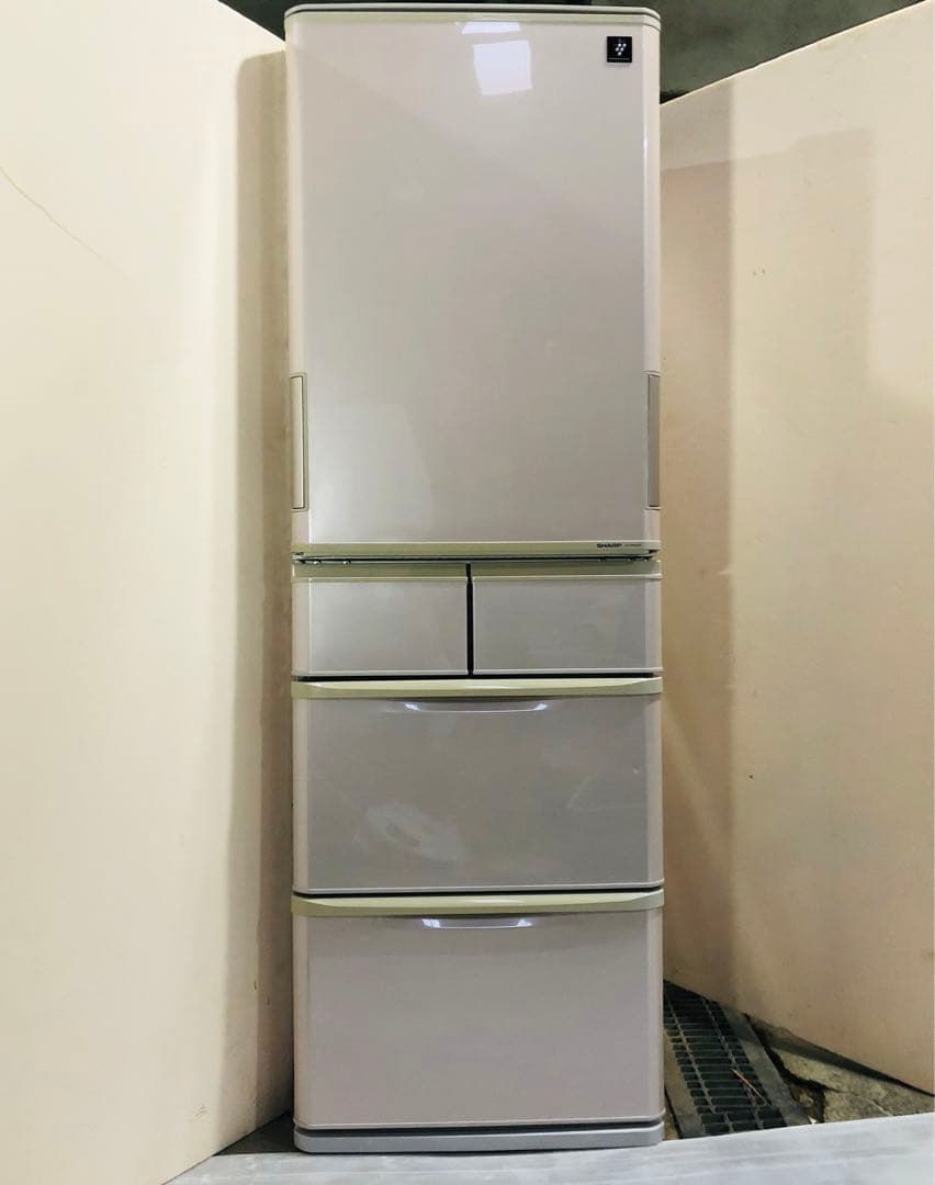 シャープ プラズマクラスター 冷凍冷蔵庫 どっちもドアSJ-PW42W-N