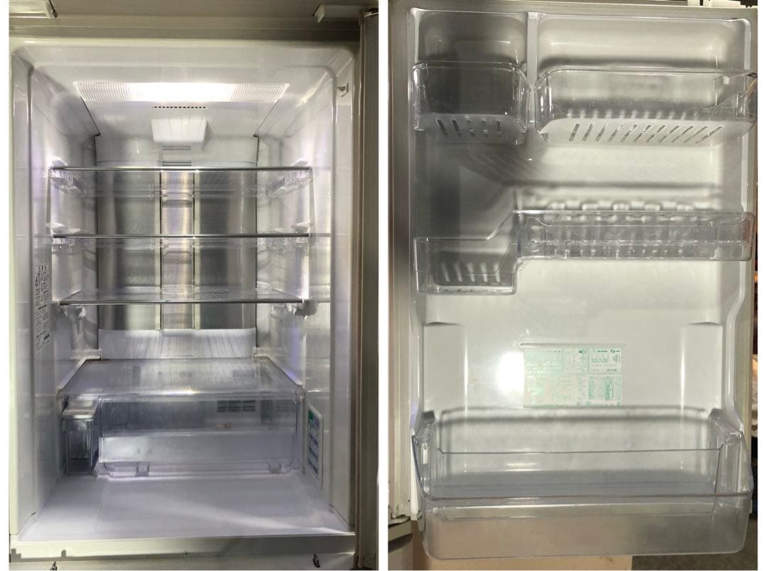 シャープ プラズマクラスター 冷凍冷蔵庫 どっちもドアSJ-PW42W-N