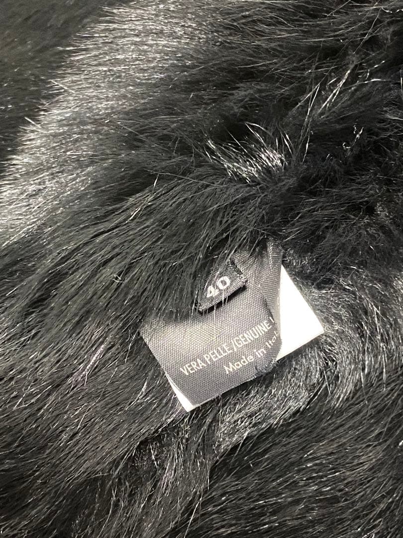 【ドラ公式アカウント】GUCCIリアルファームートンジャケット黒サイズ40