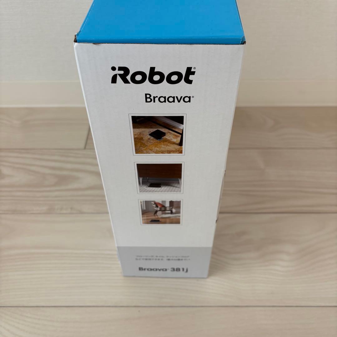 【未使用品】 iRobot ブラーバ 381j ブラック 床拭きロボ