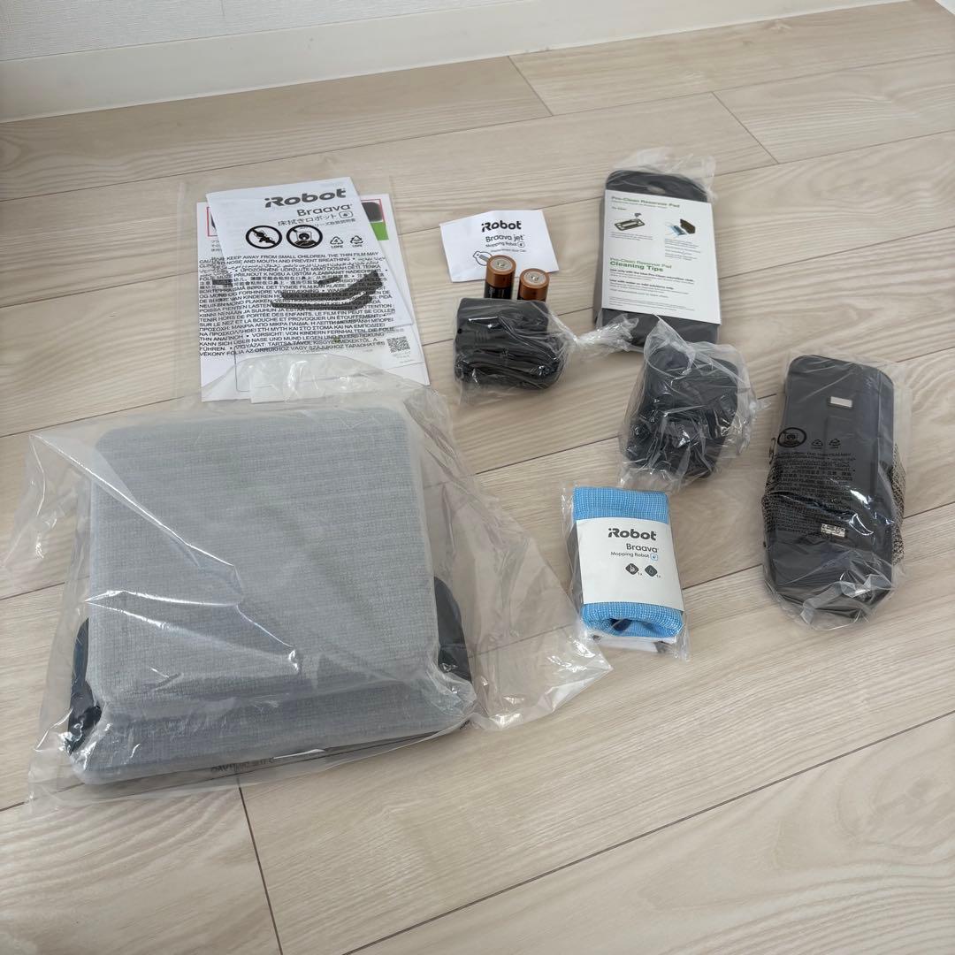 【未使用品】 iRobot ブラーバ 381j ブラック 床拭きロボ