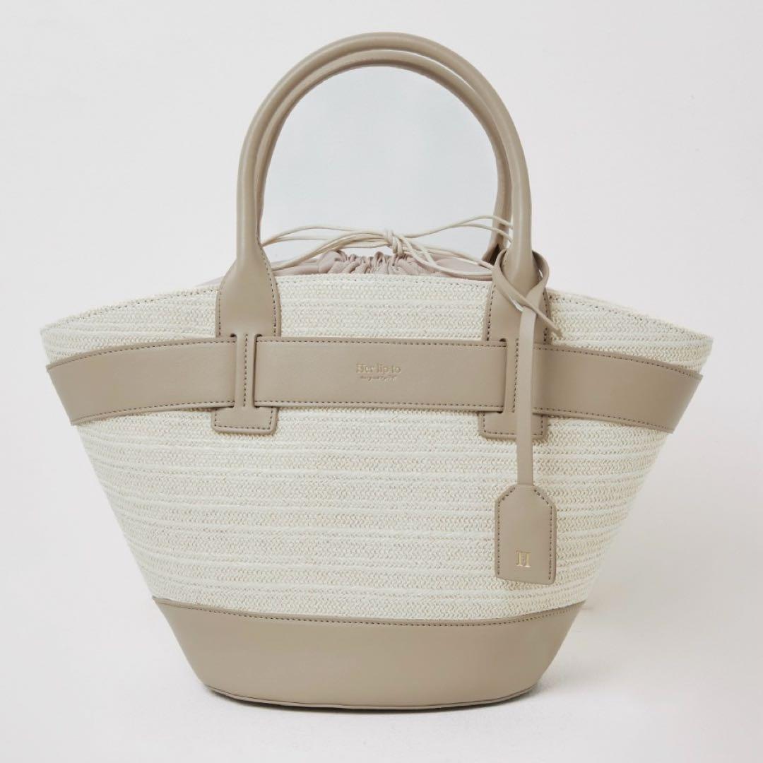 バッグ Herlipto / Palma Tote Bag taupe
