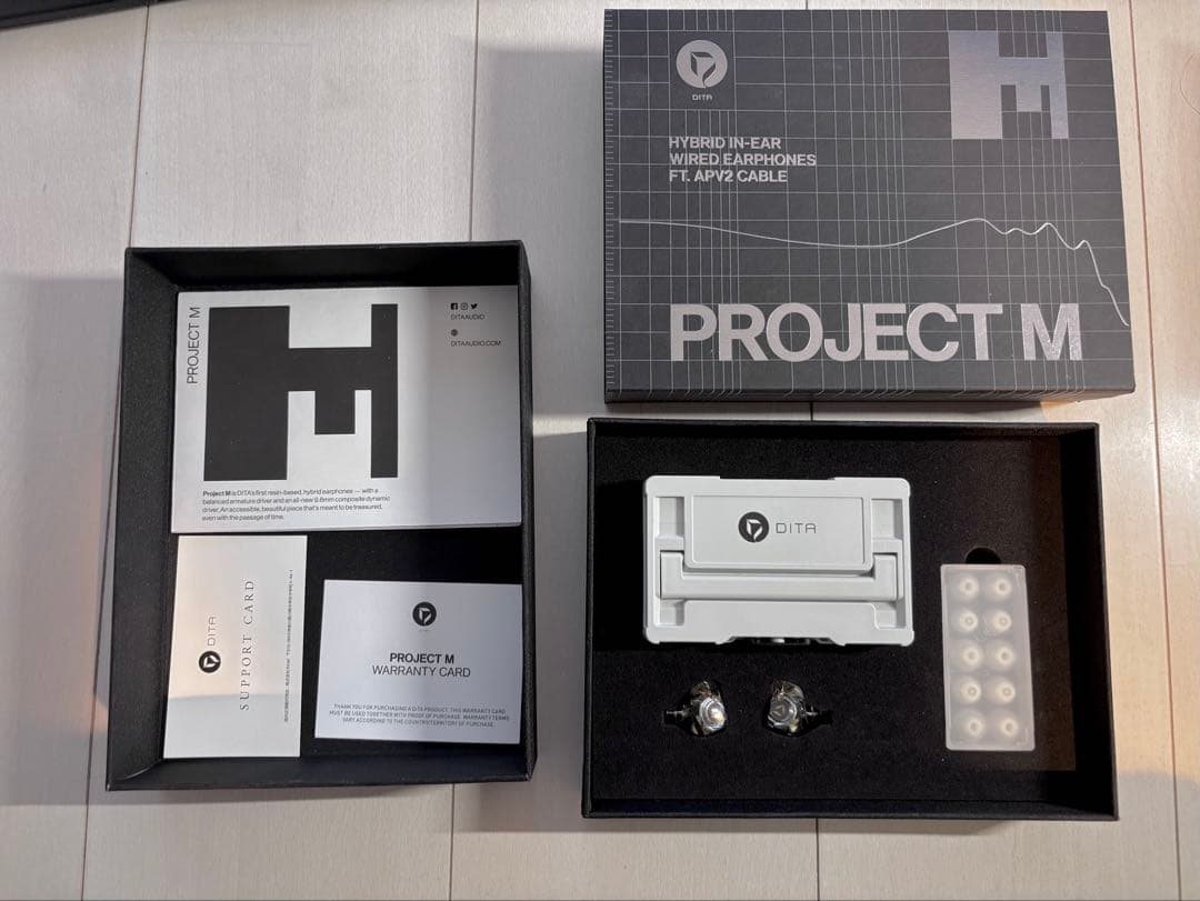 dita Audio PROJECT M カナル型有線イヤホン