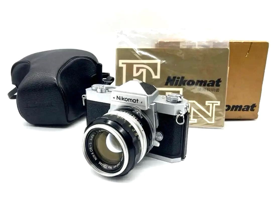 Nikomat FTN 一眼レフカメラ 50mm f/1.4 レンズ付き