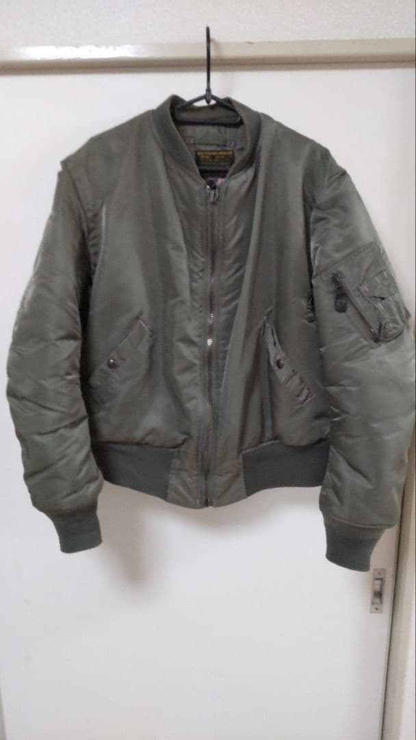 ぼ*。様 AVIREX MIL-J-8279B 復刻 MA-1フライトジャケット