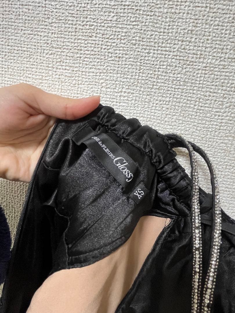 ROBE de FLEURS Glossy キャバドレス XS