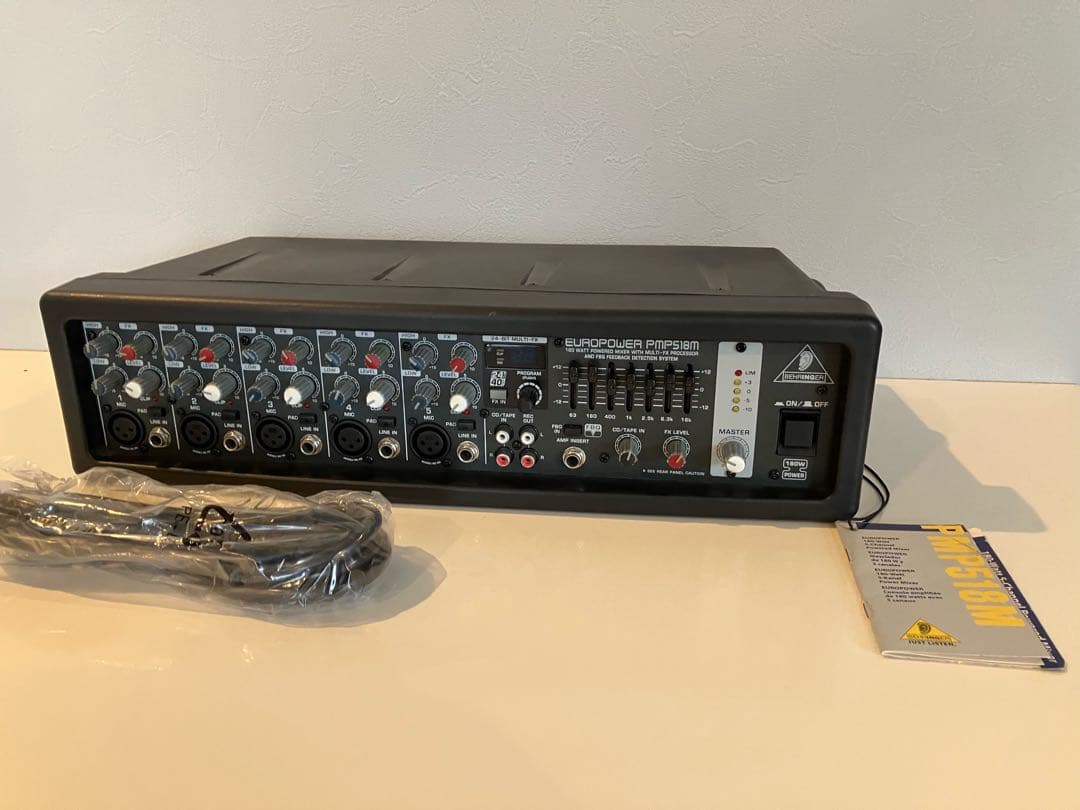 ベリンガー EUROPOWER PMP518M　パワードミキサー