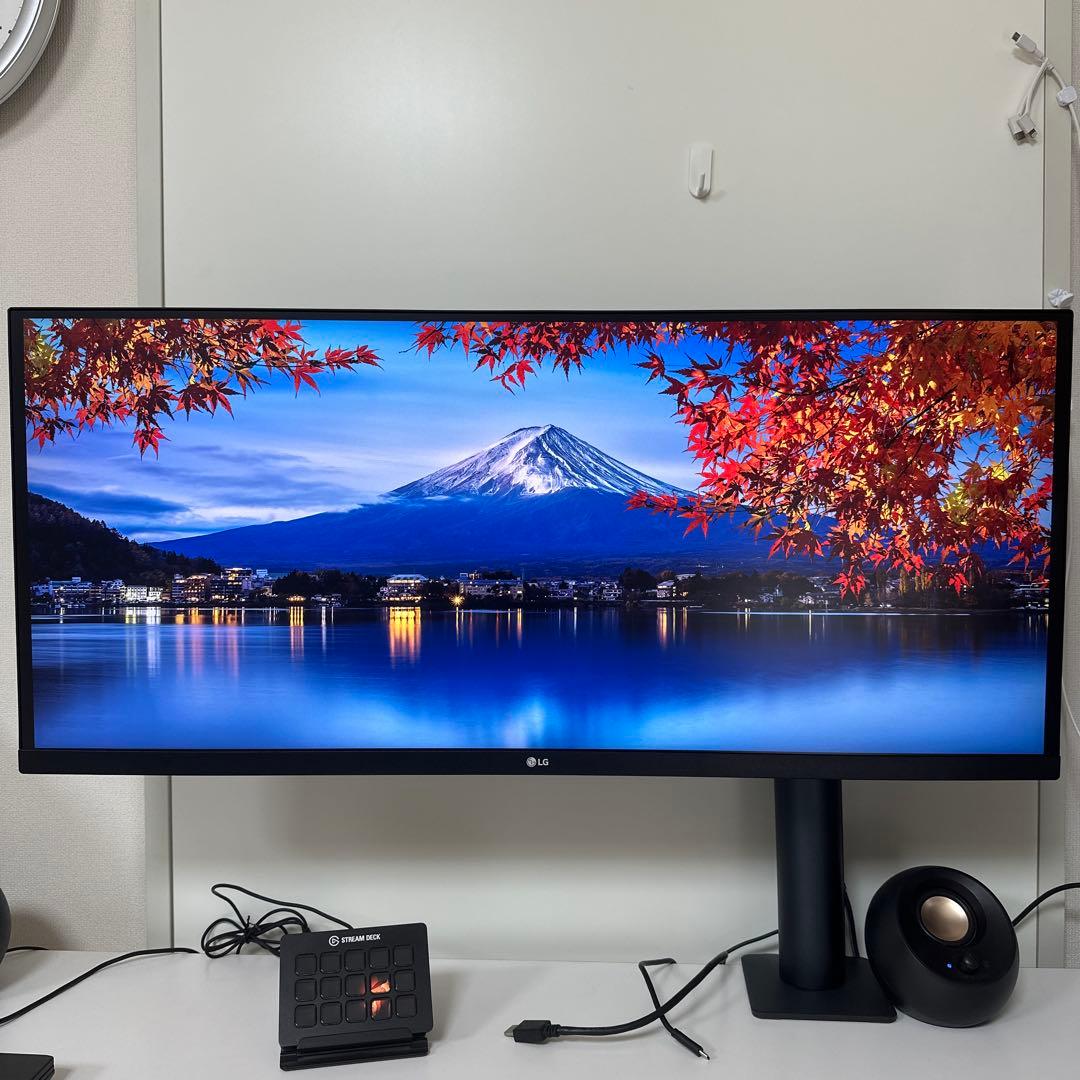 LG 34WN780-B 34インチ ウルトラワイドモニター(箱無し)