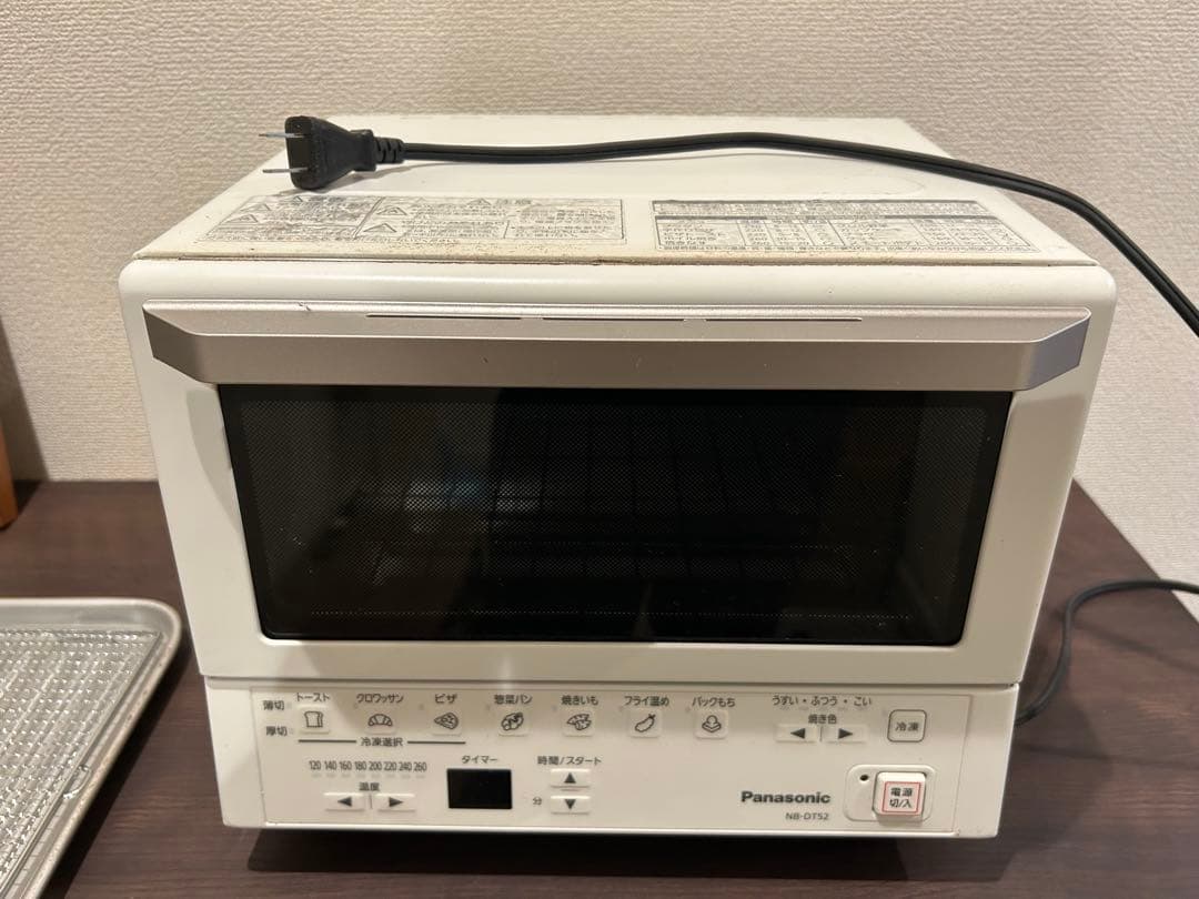 早い者勝ち　Panasonic NB-DT52トースター 網棚・トレー付き