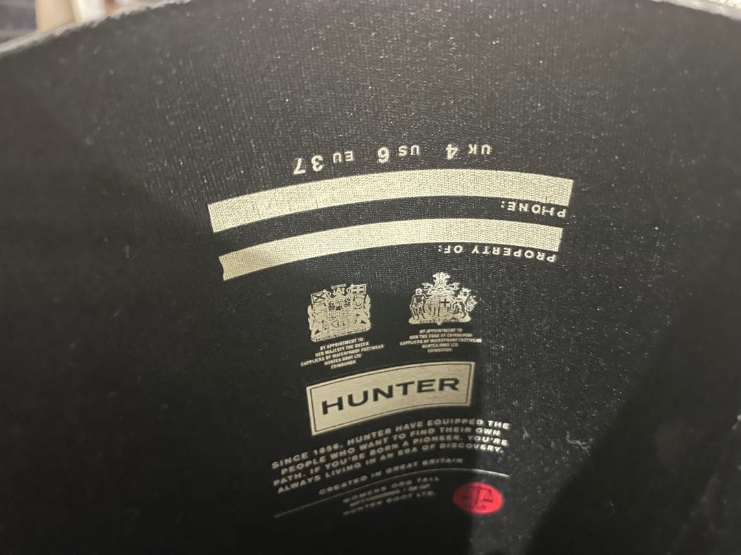 ハンター　長靴　レインブーツ　ロングブーツ