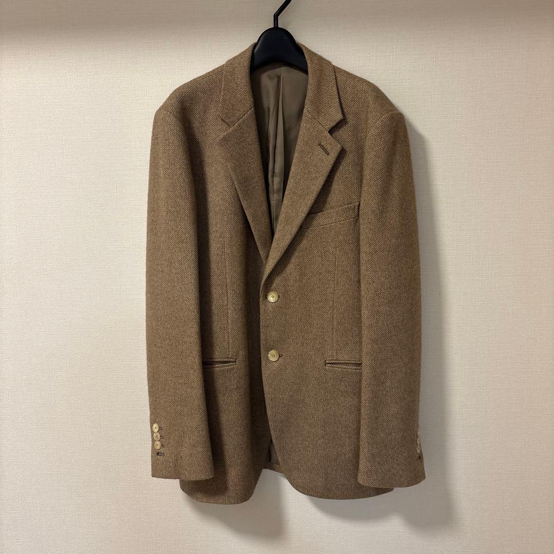 オーラリー22AW カシミヤツイードジャケット