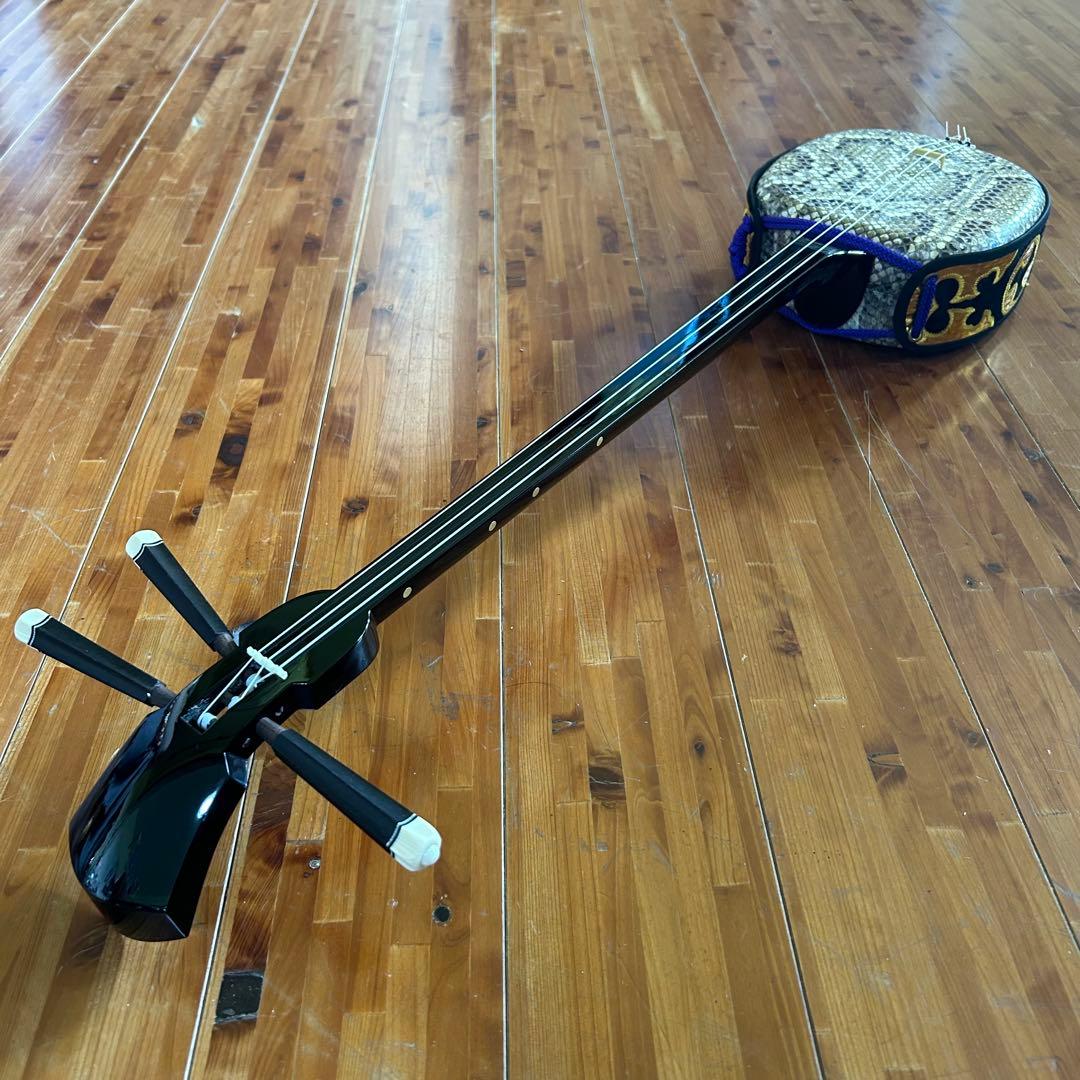 ◼️SG◼️宮古島から◼️本皮本格的沖縄三線◼️