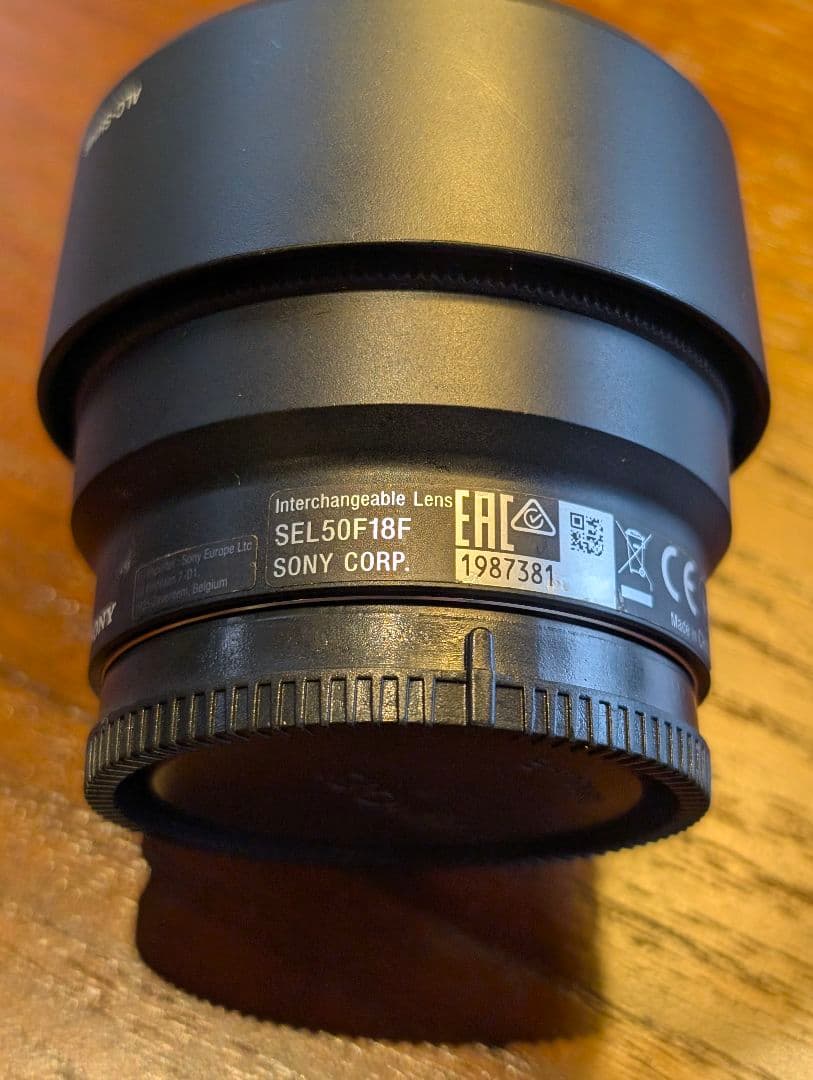 SONY FE 50mm F1.8 SEL50F18F フルサイズ対応 単焦点