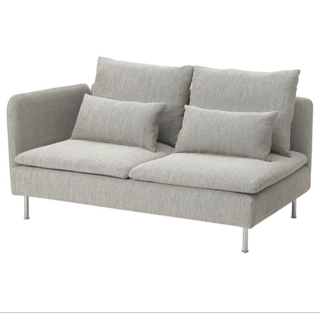 IKEA ソーデルハムン ヴィーアルプ 3人掛けコンパクトソファ 条件付き