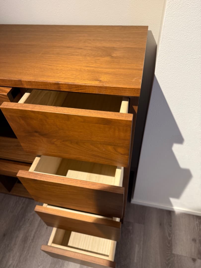 高野木工　レッチェ 105マガジンラック ウォルナット