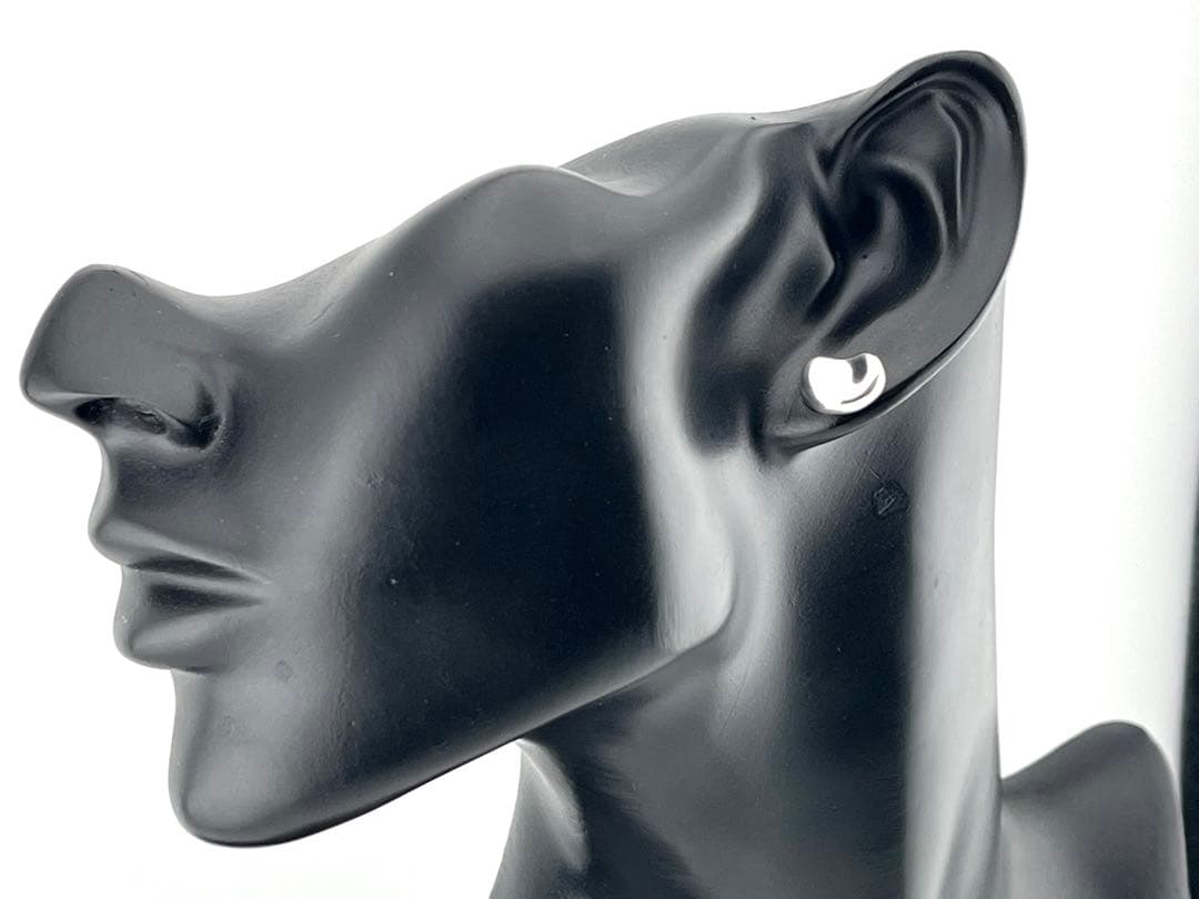 f127 美品　ティファニー　ビーン　ピアス　片耳　シルバー　925 ビーンズ