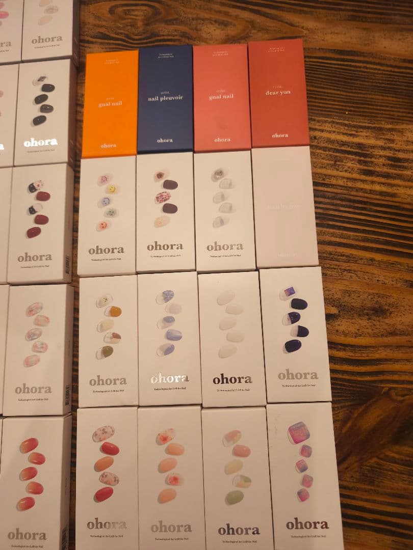 『訳あり』ohora オホーラ ジェルネイルシール セット まとめ