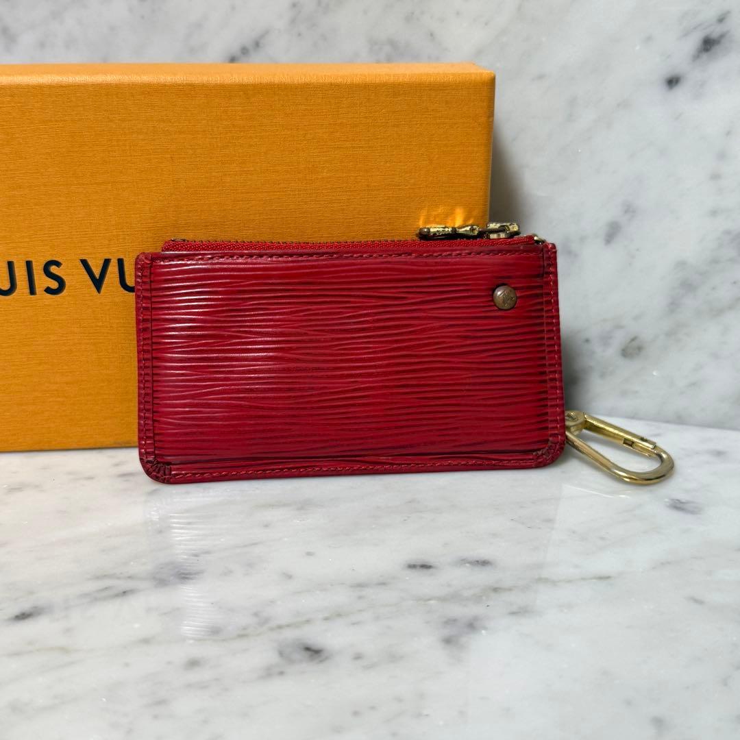LOUIS VUITTON ルイヴィトン ケース 小銭入れ レッド 赤