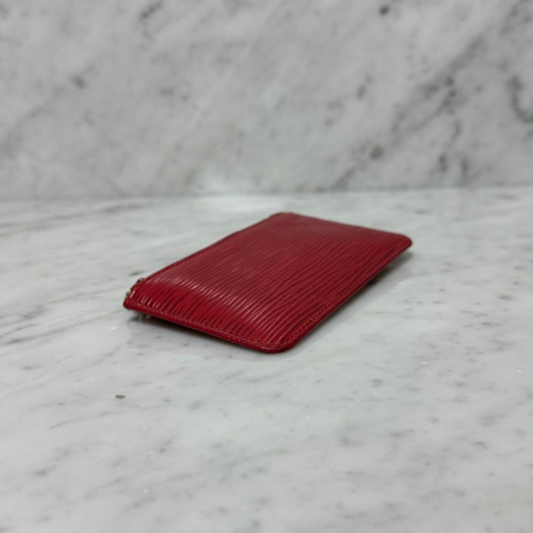 LOUIS VUITTON ルイヴィトン ケース 小銭入れ レッド 赤