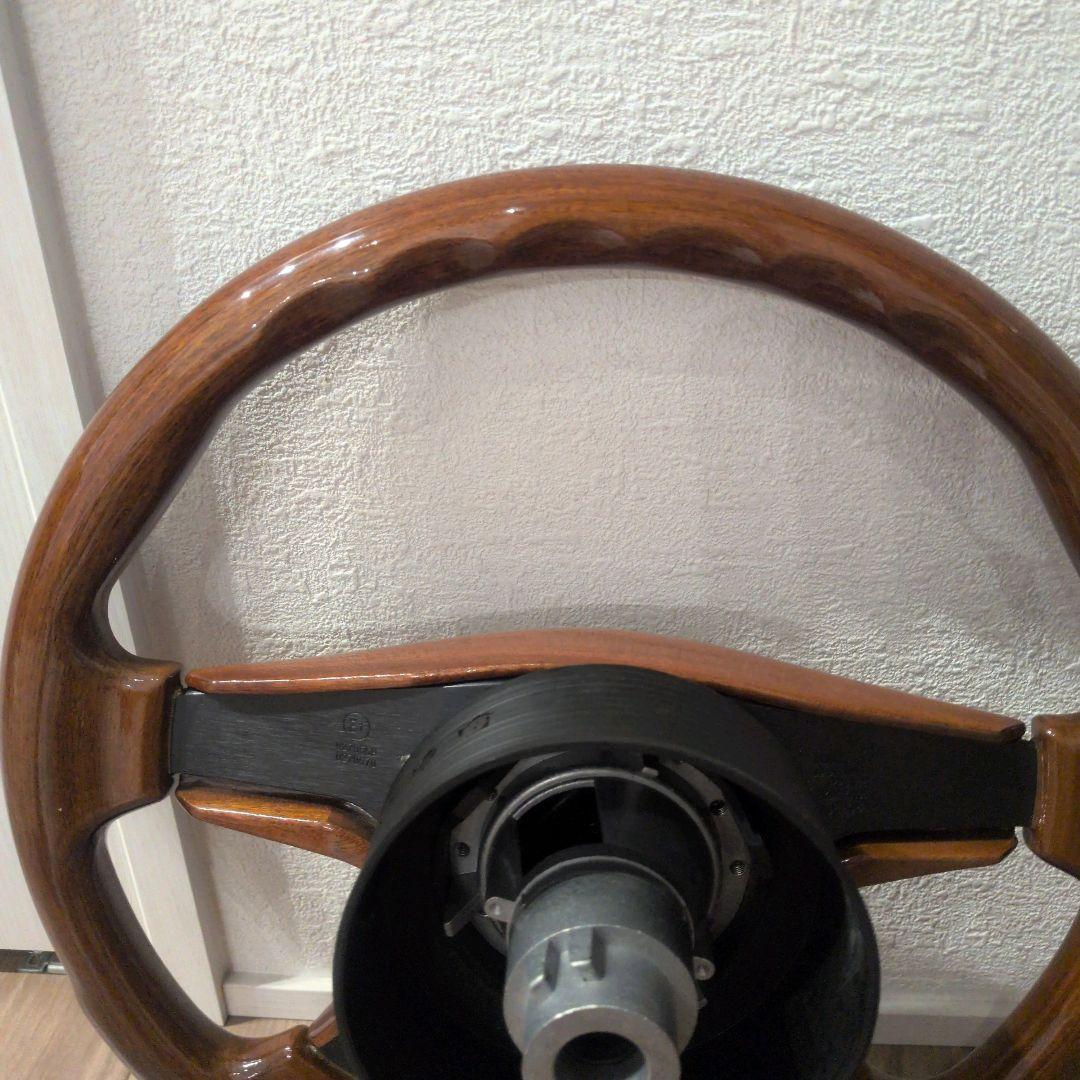 momo ウッドAL36 ステアリングホイール