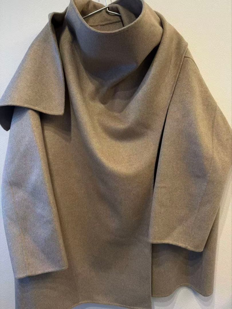 ＜conte＞リバー ストールコート ベージュ