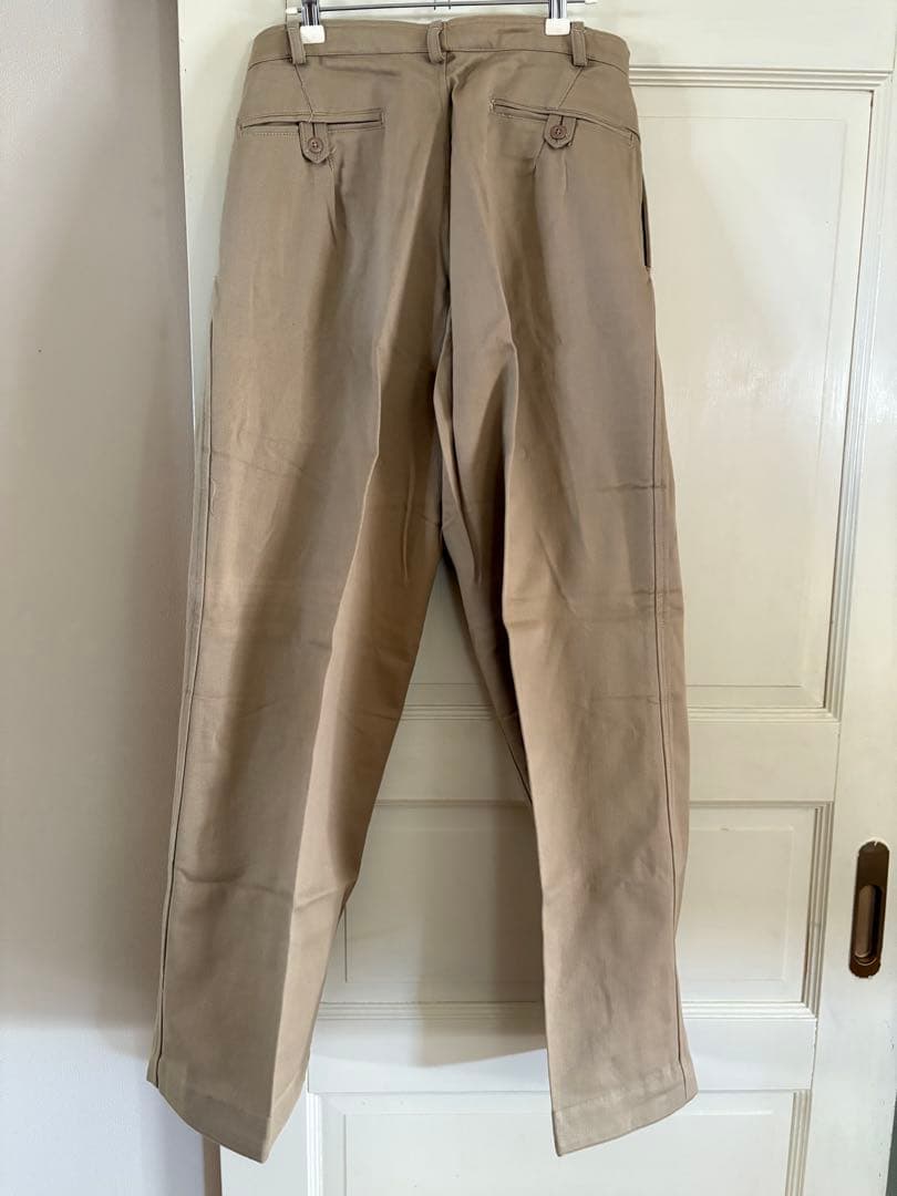 【VINTAGE デットストック】フランス軍 M52 チノトラウザーズ前期型