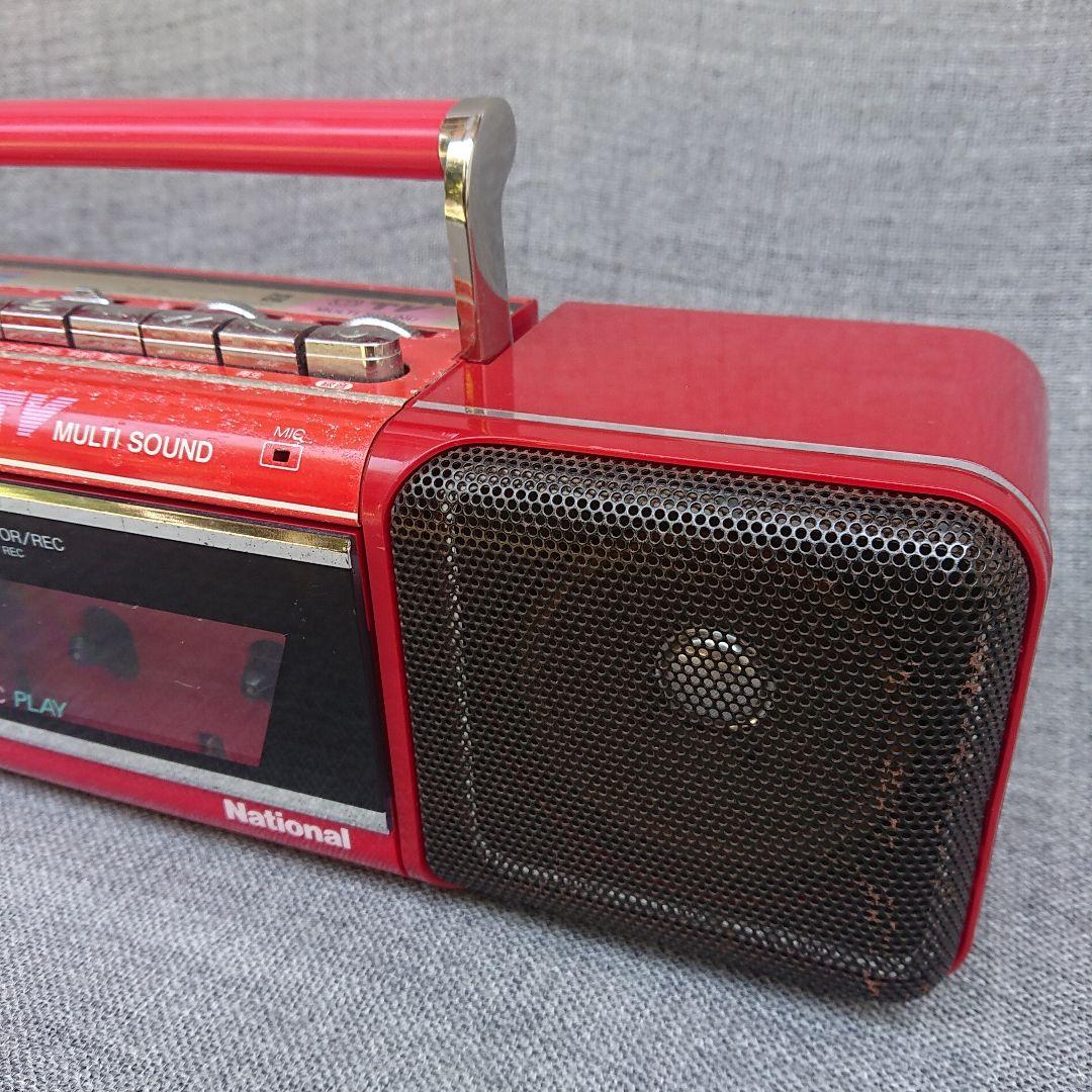 ナショナル　ラジカセ　RX-F333　3連カセット　ジャンク品