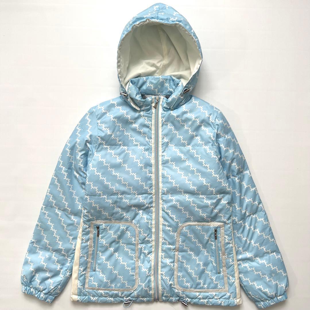 LANVIN SPORT ランバンスポール　ダウンジャケット　水色　40 L