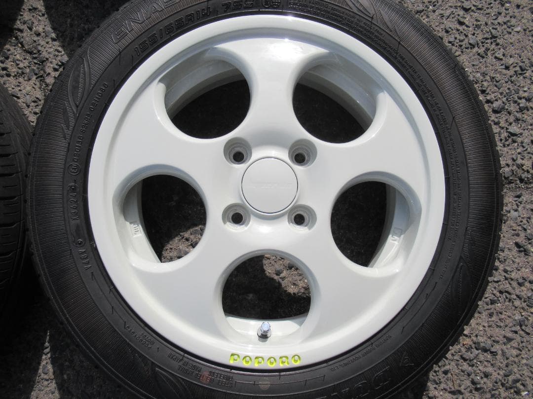 155/65R14 2024年製 ハイペリオン 4.5J+45 軽四に 手渡OK