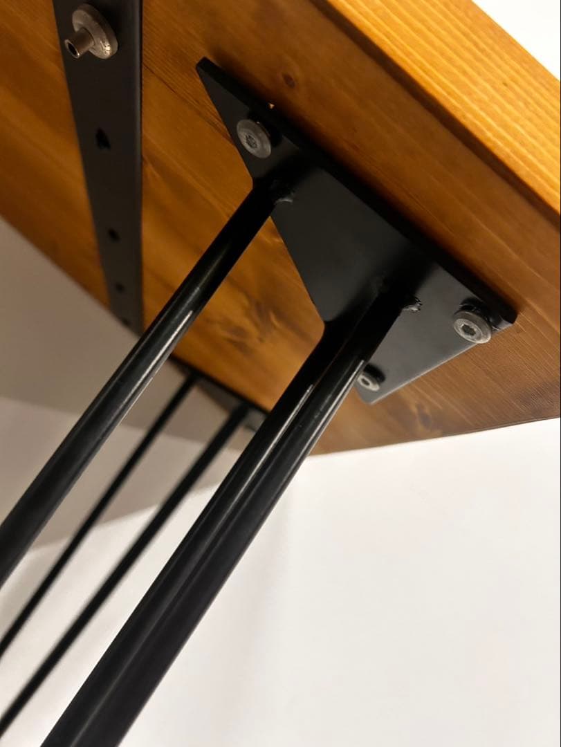 LOWYA作業テーブル ワークテーブル ニューピットキンワーク　ヴィンテージ風