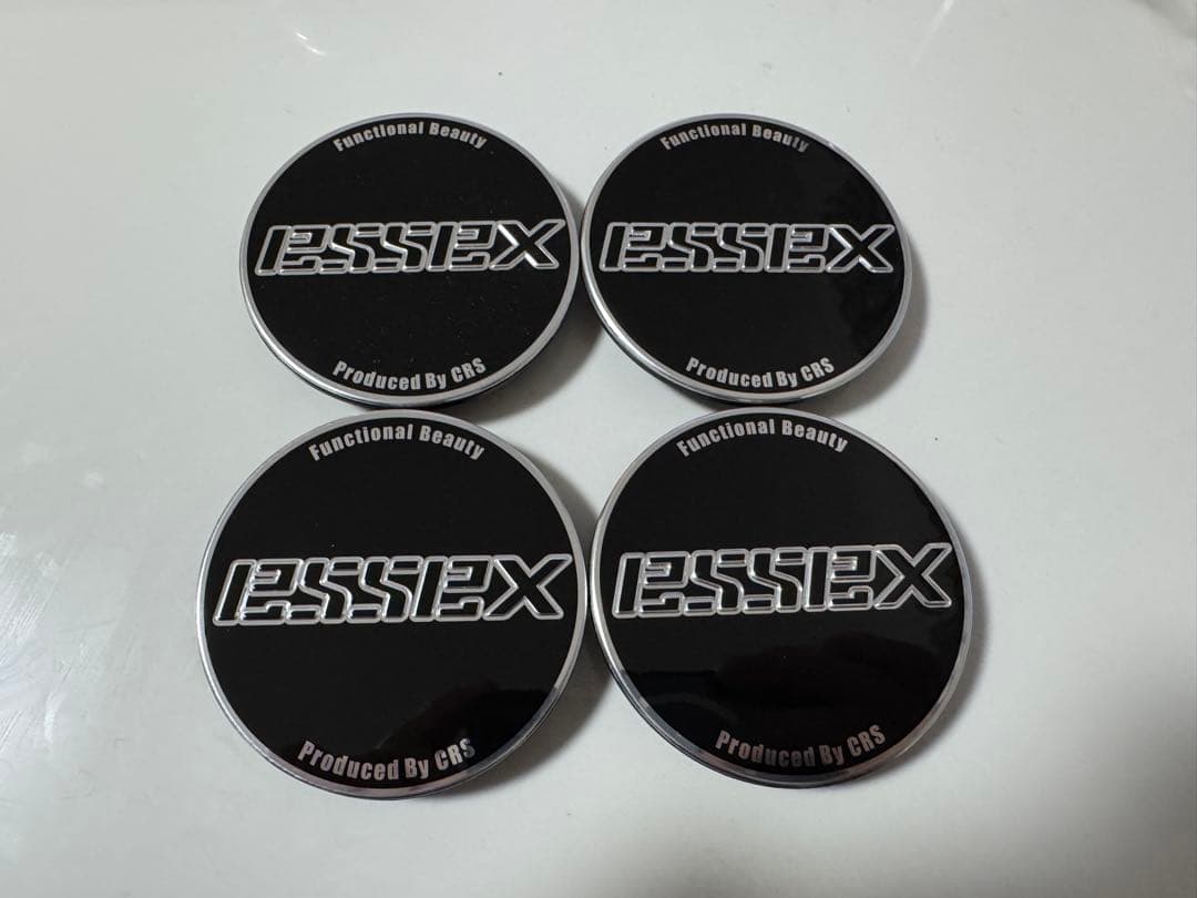 エセックス ハイエース、ホイールセンターキャップ4枚セット　ESSEX.