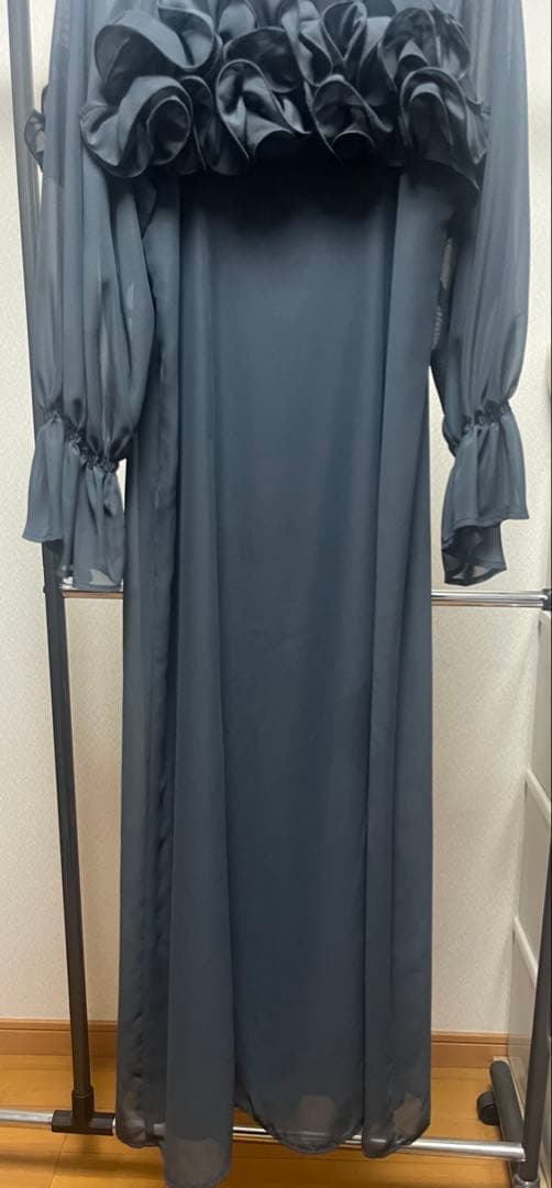 スーツ・フォーマル・ドレス Frill shirt layered dress M et.UNiVER