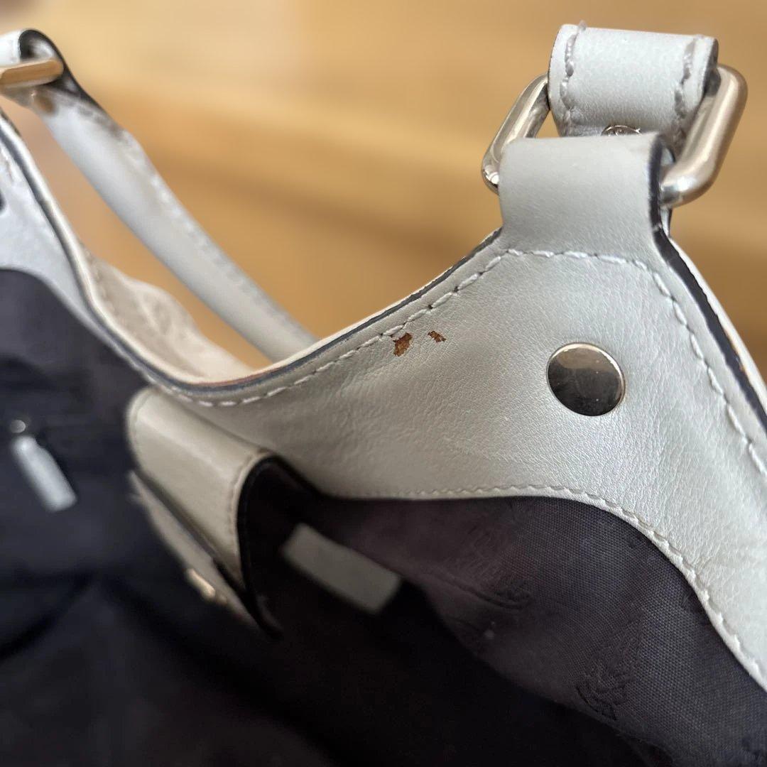 Gucci GGパターン ハンドバッグ グレー