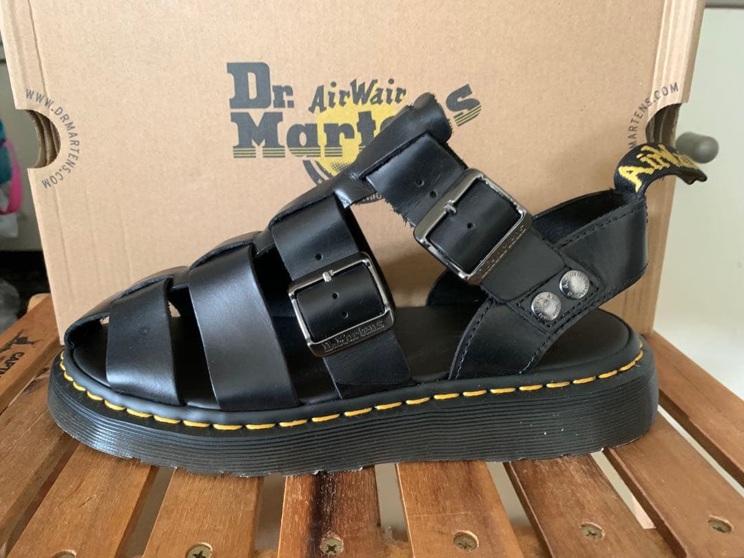 Dr. Martens Garin サンダル ブラック UK7