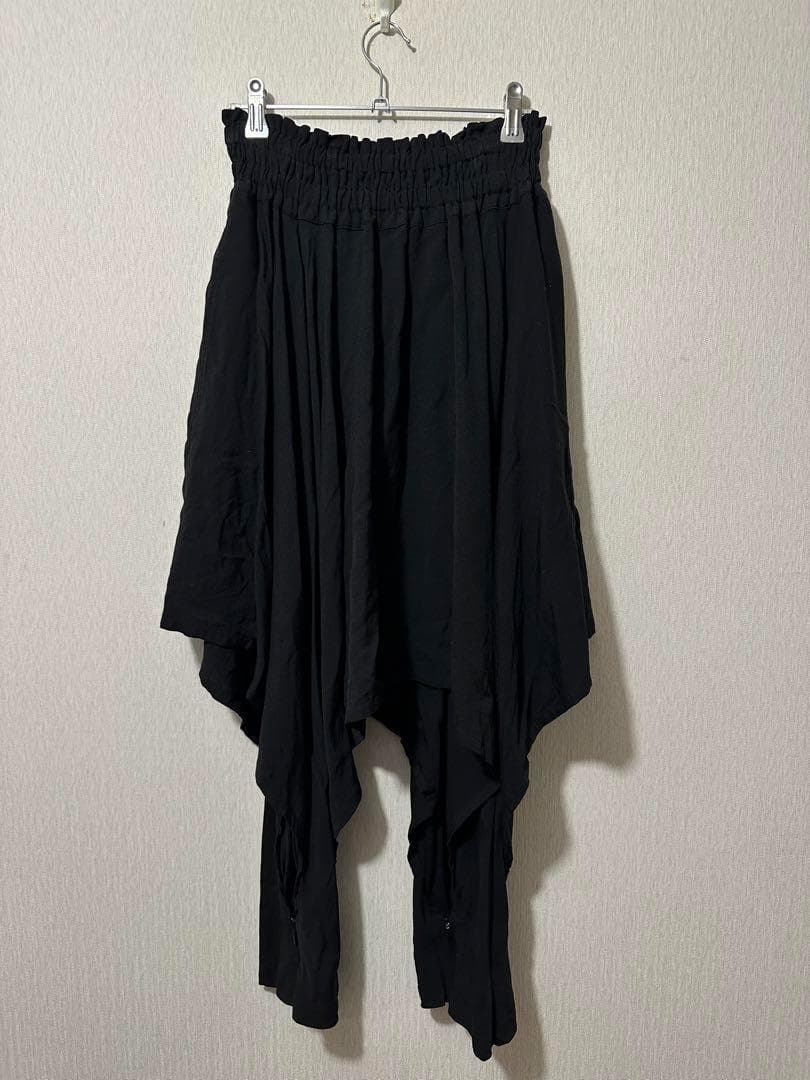 パンツ Limi feu Black Rayon Sarouel Pants