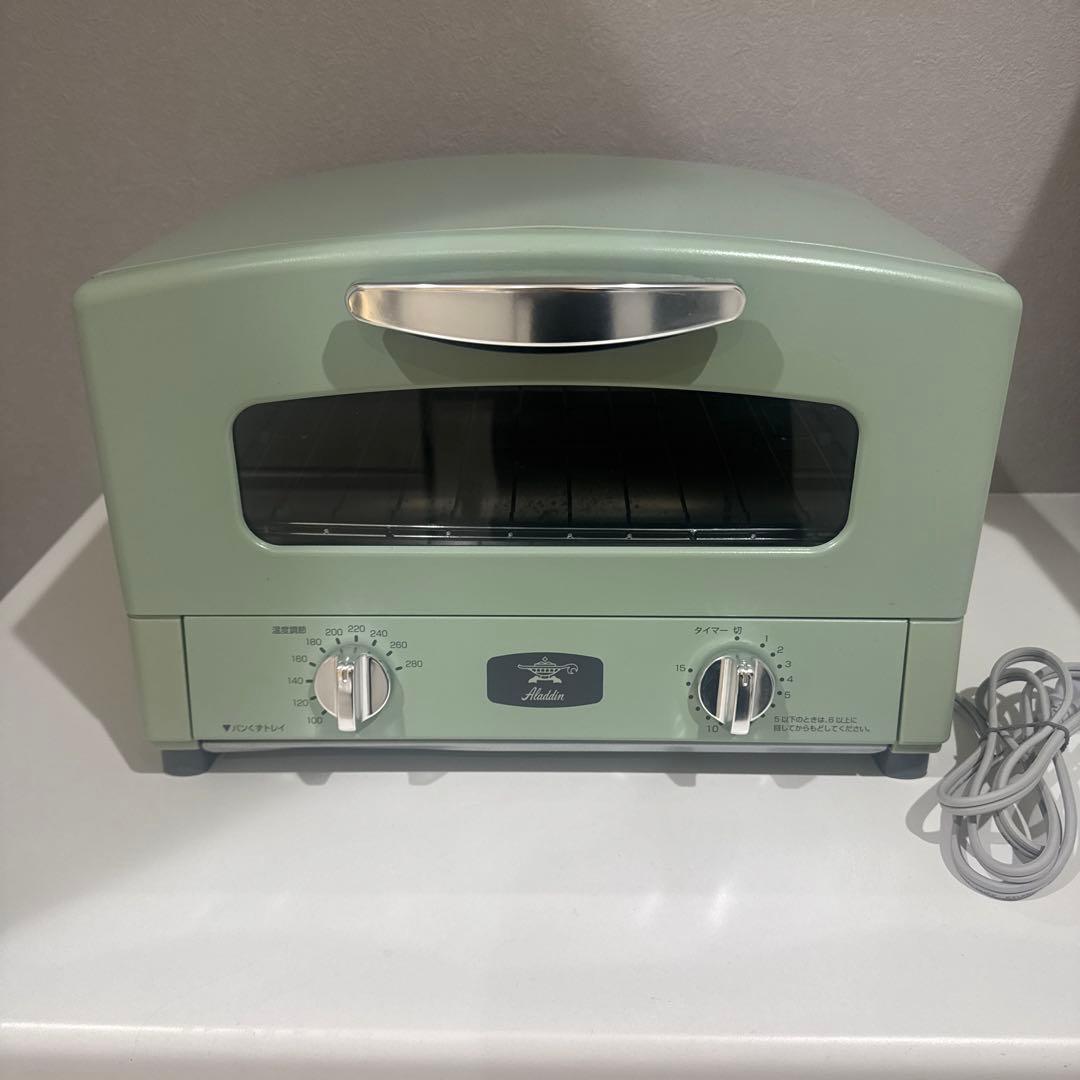 Aladdin グラファイトトースター グリーン CAT-GS13A 中古品