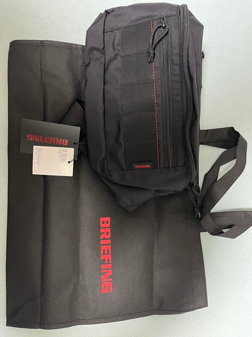 ★限定値下げ★BRIEFING FANNY PACK Ｌ　ブラック