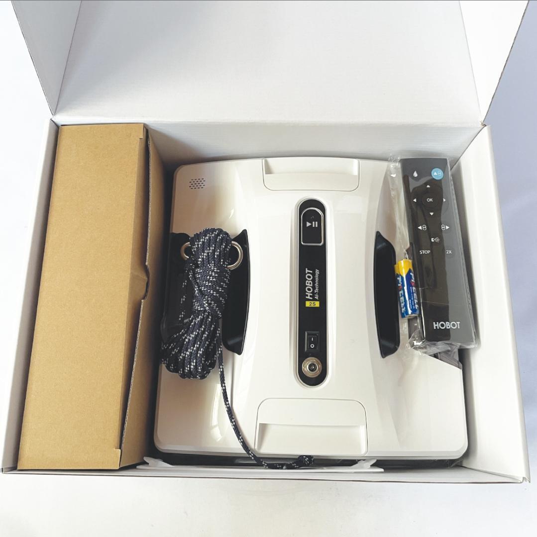 【HOBOT（ホボット）】HOBOT-2S 自動窓掃除ロボット（付属品付き）