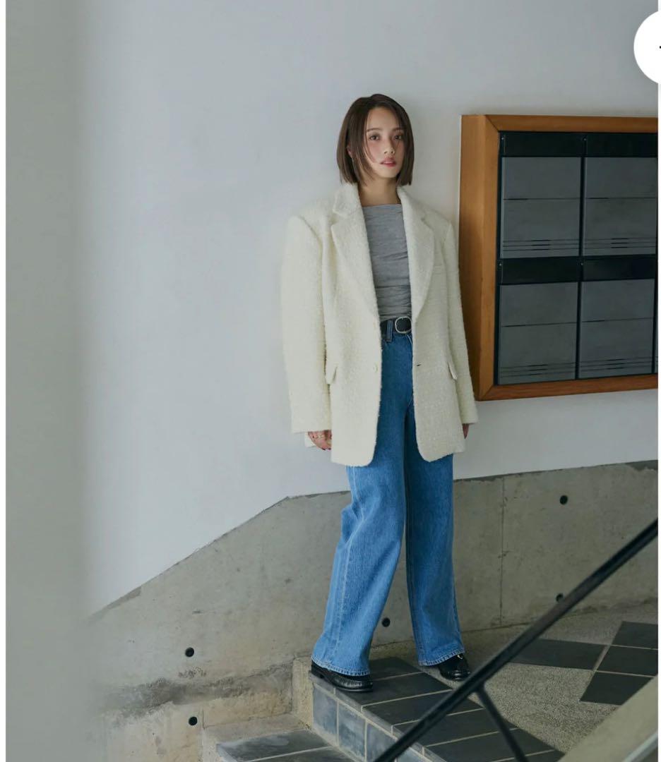 collab ツイードオーバージャケット