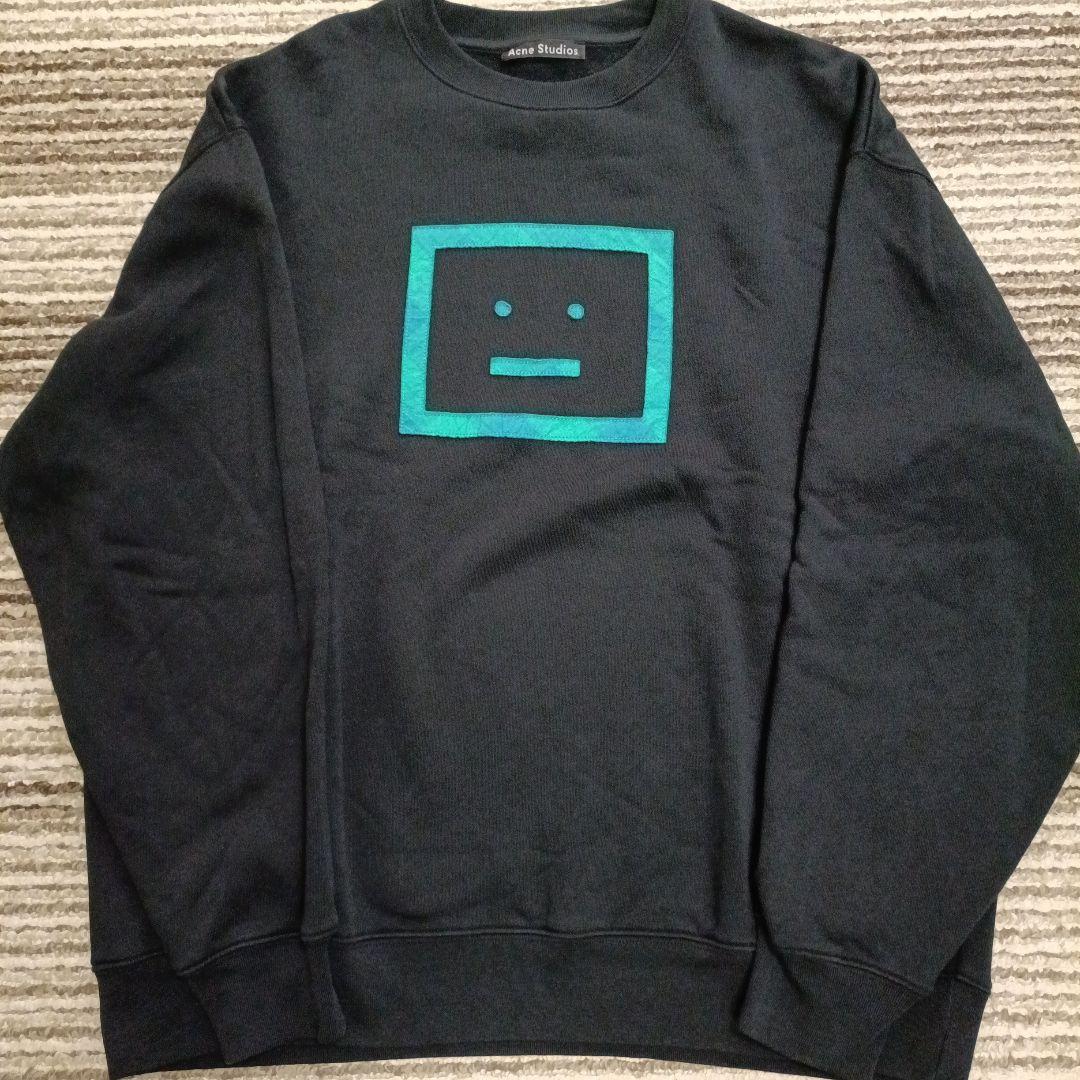 Acne Studios スウェット　S ブラック　黒　美品　綿100%