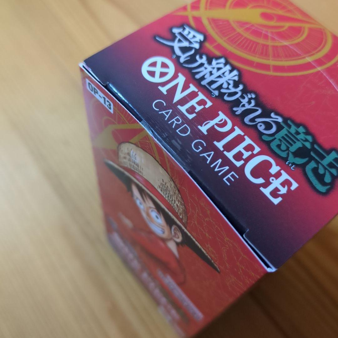 【未開封テープ付】ワンピースカード 受け継がれる意志 1BOX