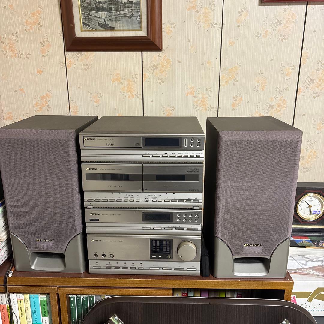 TOSHIBA ミニコンポ シルバー