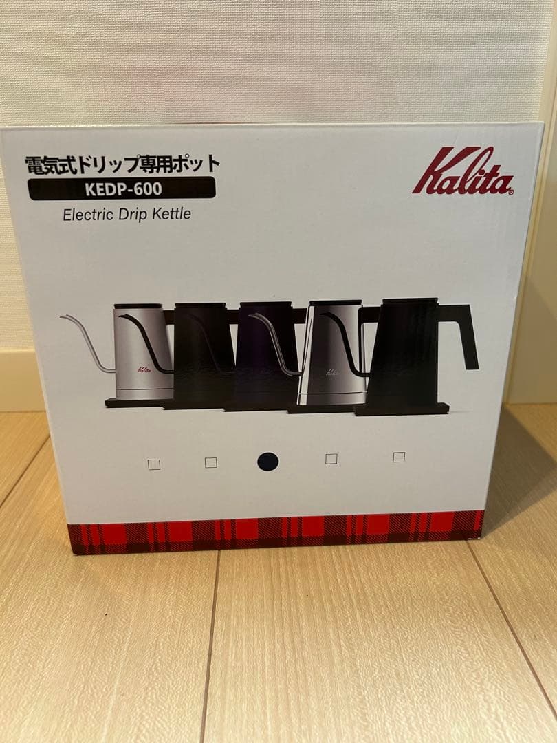 Kalita KEDP-600 電気ケトル ネイビー