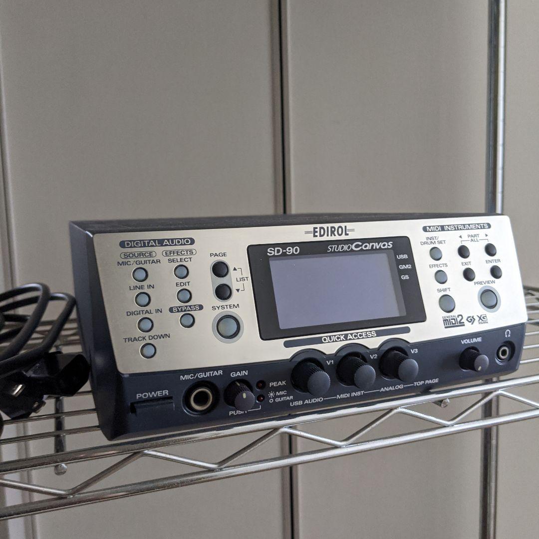 【ジャンク扱】Roland EDIROL STUDIO Canvas SD-90