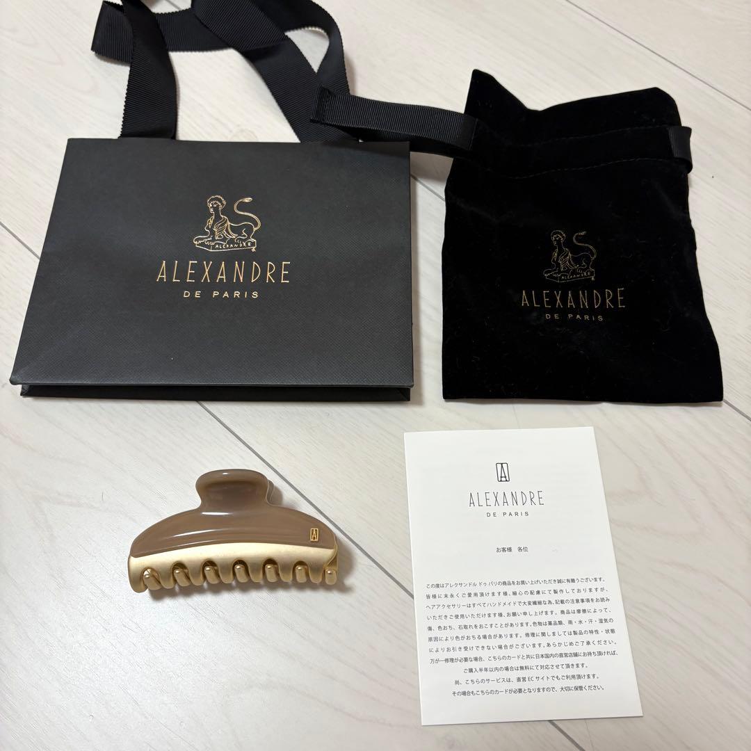 ALEXANDRE DE PARIS アレクサンドルドゥパリ ヘアクリップ M